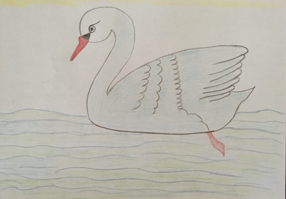 Станислав Болесов: Лебедь на озере