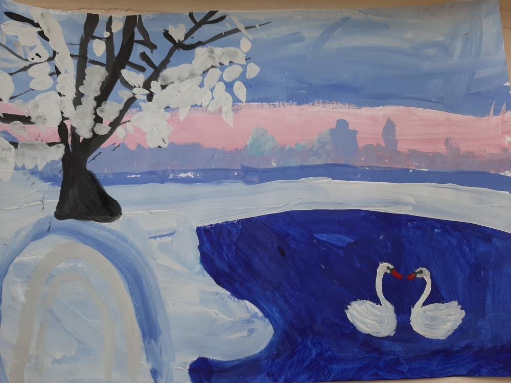 Валерия Стуколова: Лебеди-шипуны
