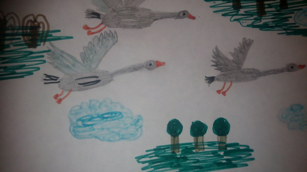 Виктория Мусина: Лебеди прилетели