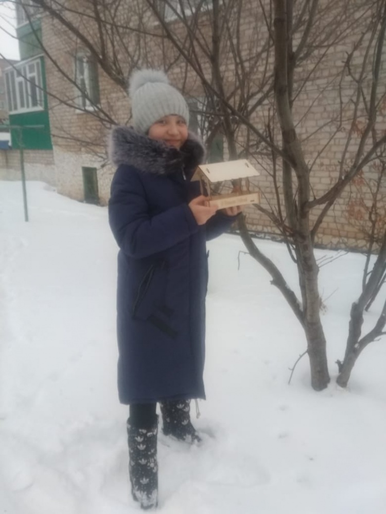 Элина Валиева: кормушка