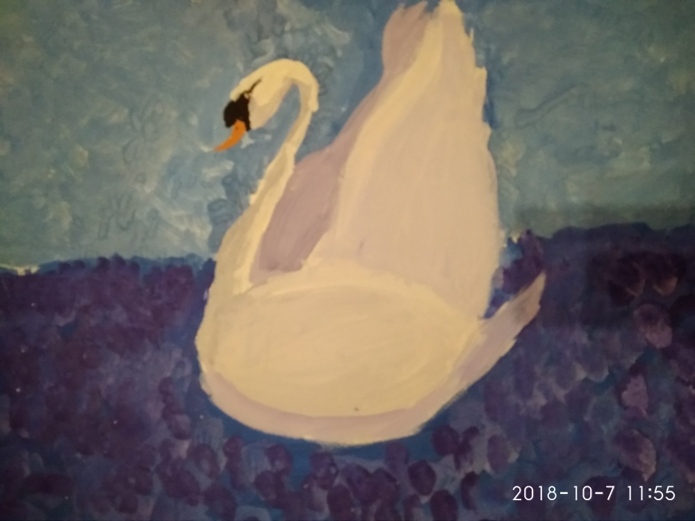 Анастасия Юхина: Лебедь-шипун