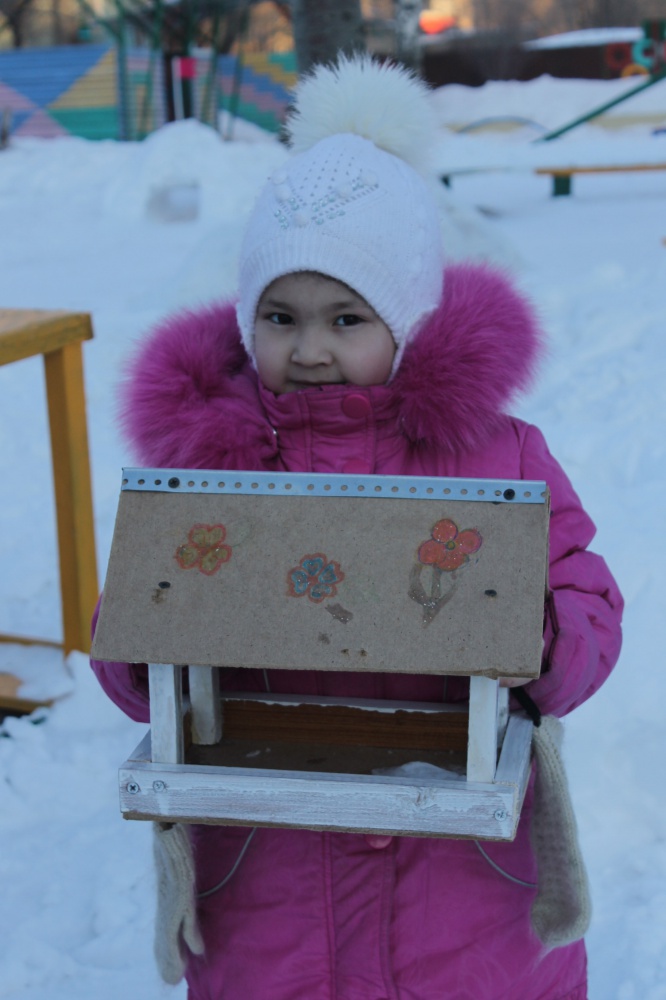 Сафия Ярлыкапова: Поможем птицам зимой!