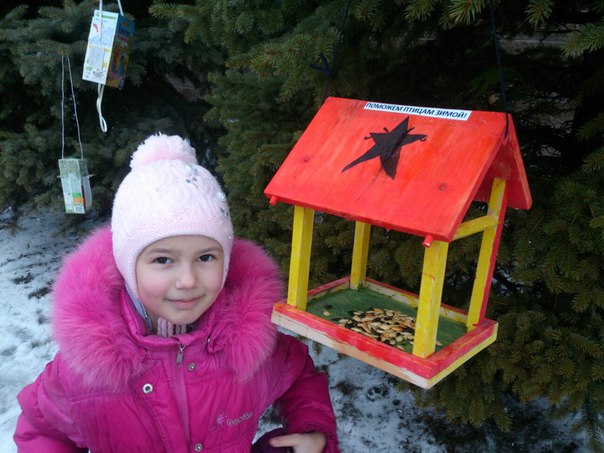 Анна Сотникова: Ребята, поможем птицам зимой!