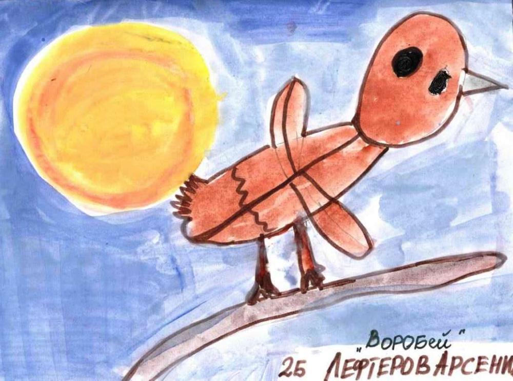 Арсений Лефертов: воробей