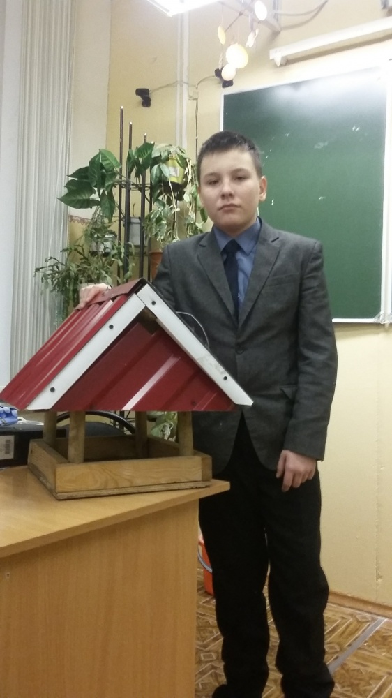 Вильдан Шавалиев: столовая для пернатых