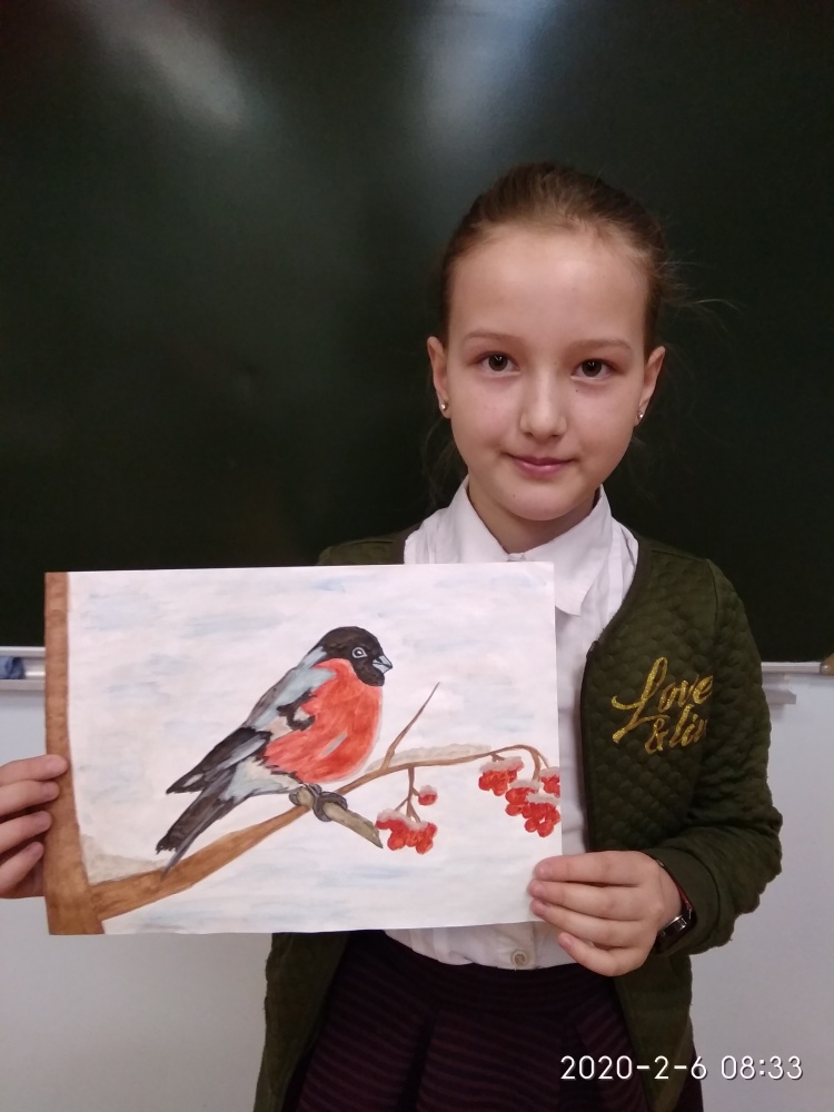 Азалия Юмагузина: Снегирь