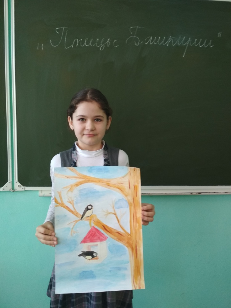 Элина Ахатова: Зимующие птицы
