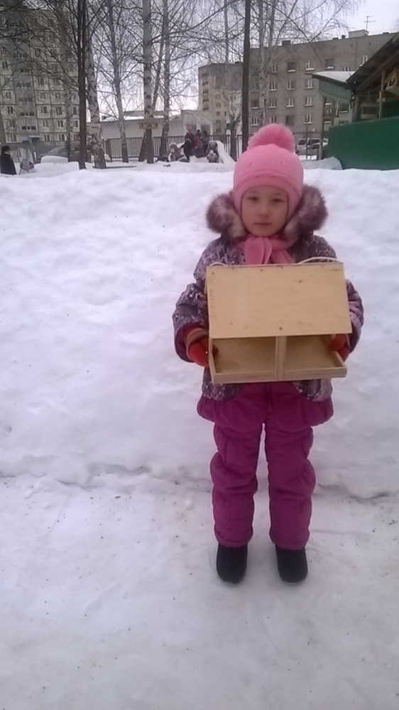 Полина Доронкина: Покормите птиц зимой
