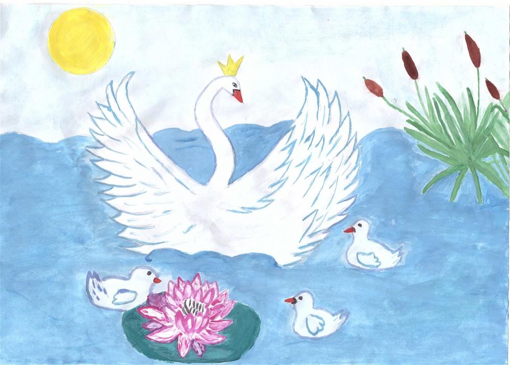 Анэлия Хасанова: Счастливое семейство лебедей