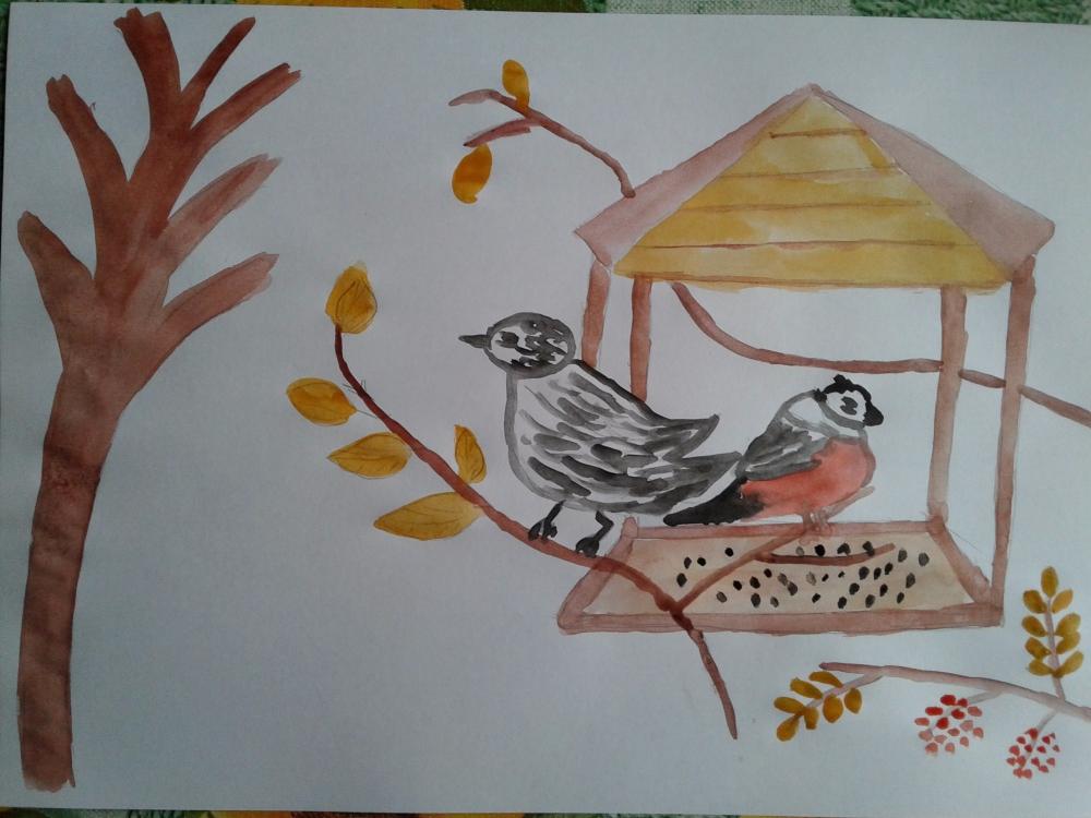 Альвина Шабазова: Осенний день из жизни птиц