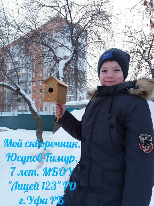 Тимур Юсупов: Домик для птиц