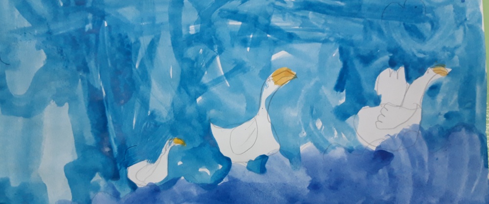 Сабина Салимшина: Лебеди