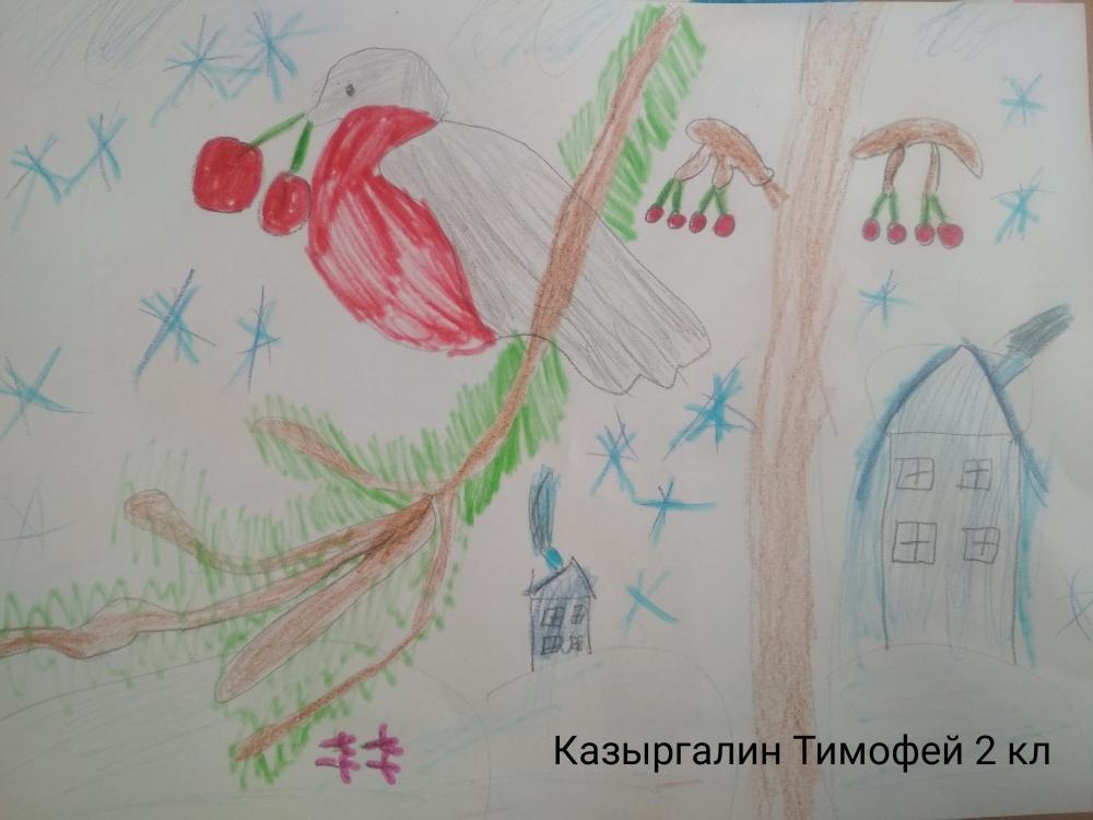 Тимофей Казыргалин: Снегирь в Башкирии