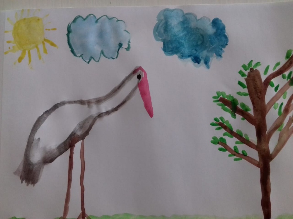 Альфия Газакова: Журавль