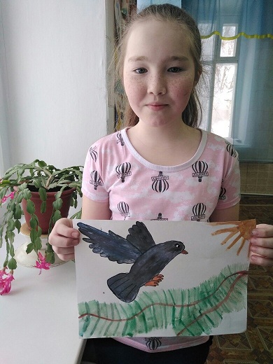 Злата Пайдиева: Ворон встречает весну