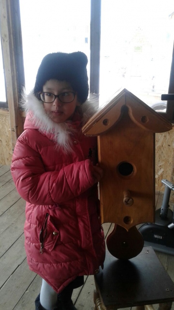Амина Мирсаева: Скворечник для птиц!!!