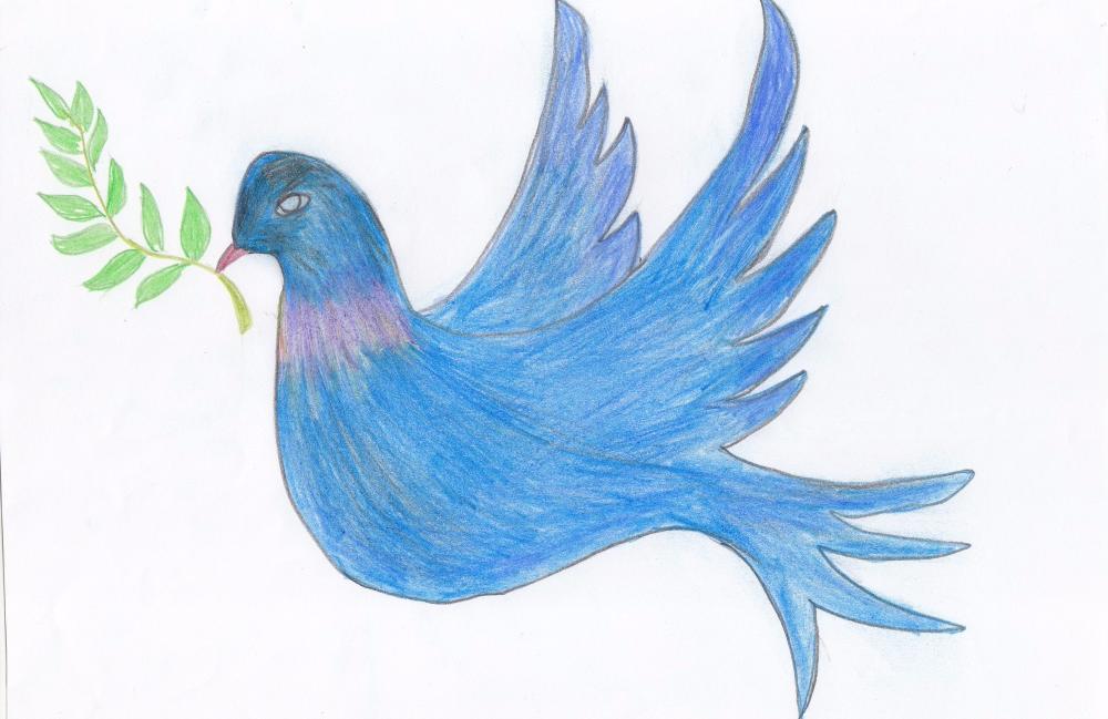 Жанна Терентьева: Голубь - символ мира